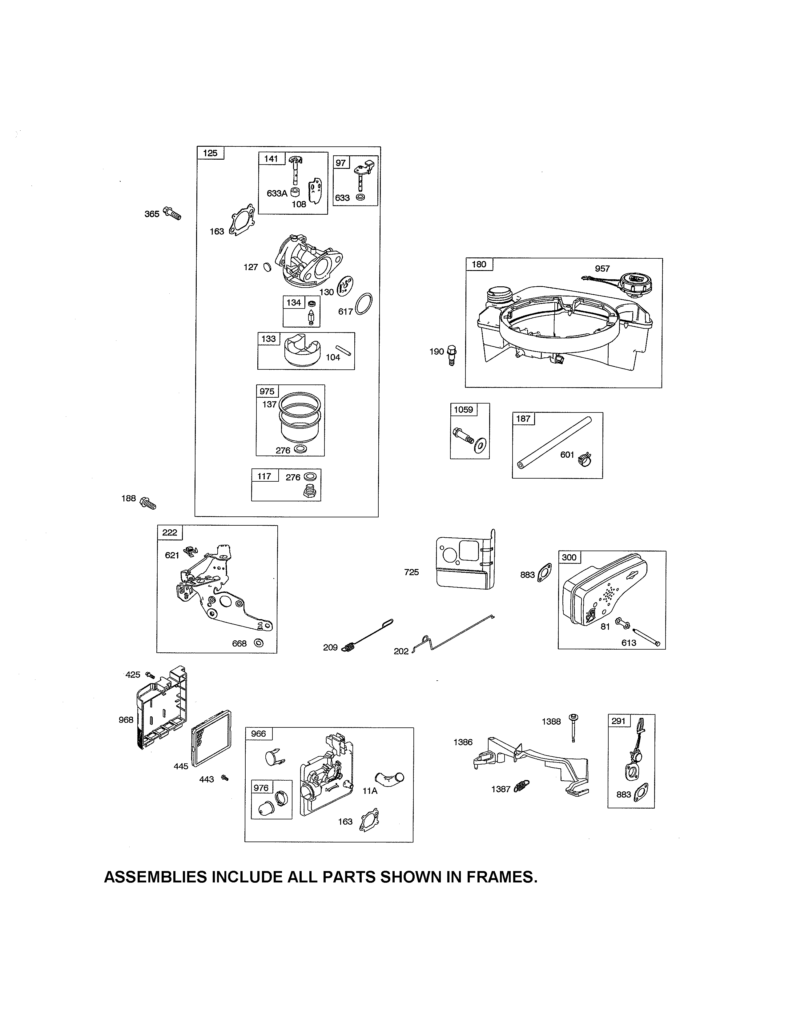 Carburetor/muffler