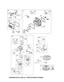 Head-cylinder/carburetor