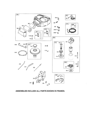Blower housing/motor-starter
