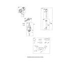 Craftsman 107250050 crankshaft/manifold-intake diagram
