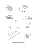 Motor-starter/flywheel
