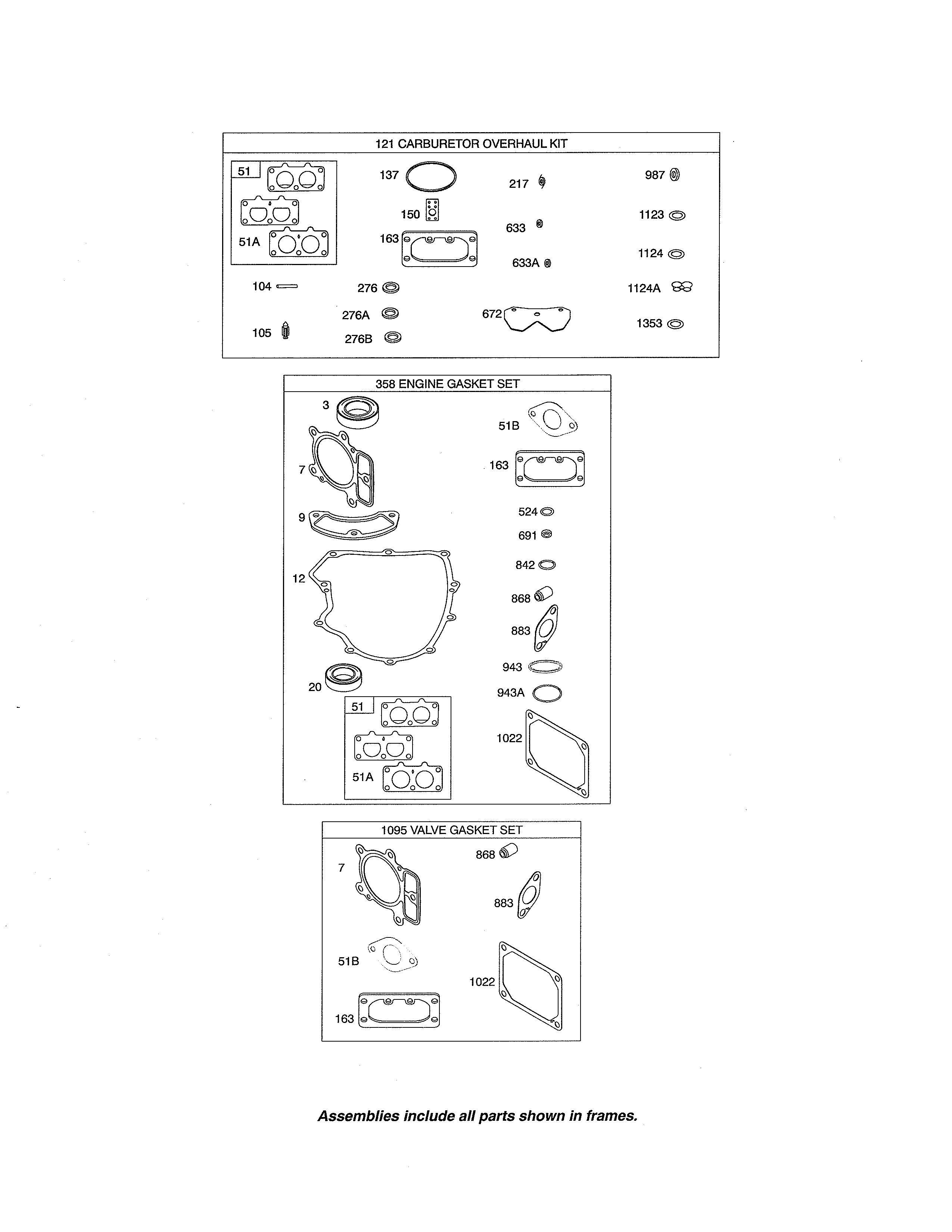 GASKET SETS