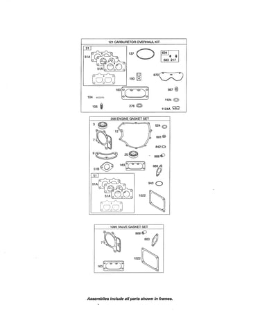 Gasket sets