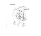 Craftsman 107250070 54" deck - housing & arbor diagram