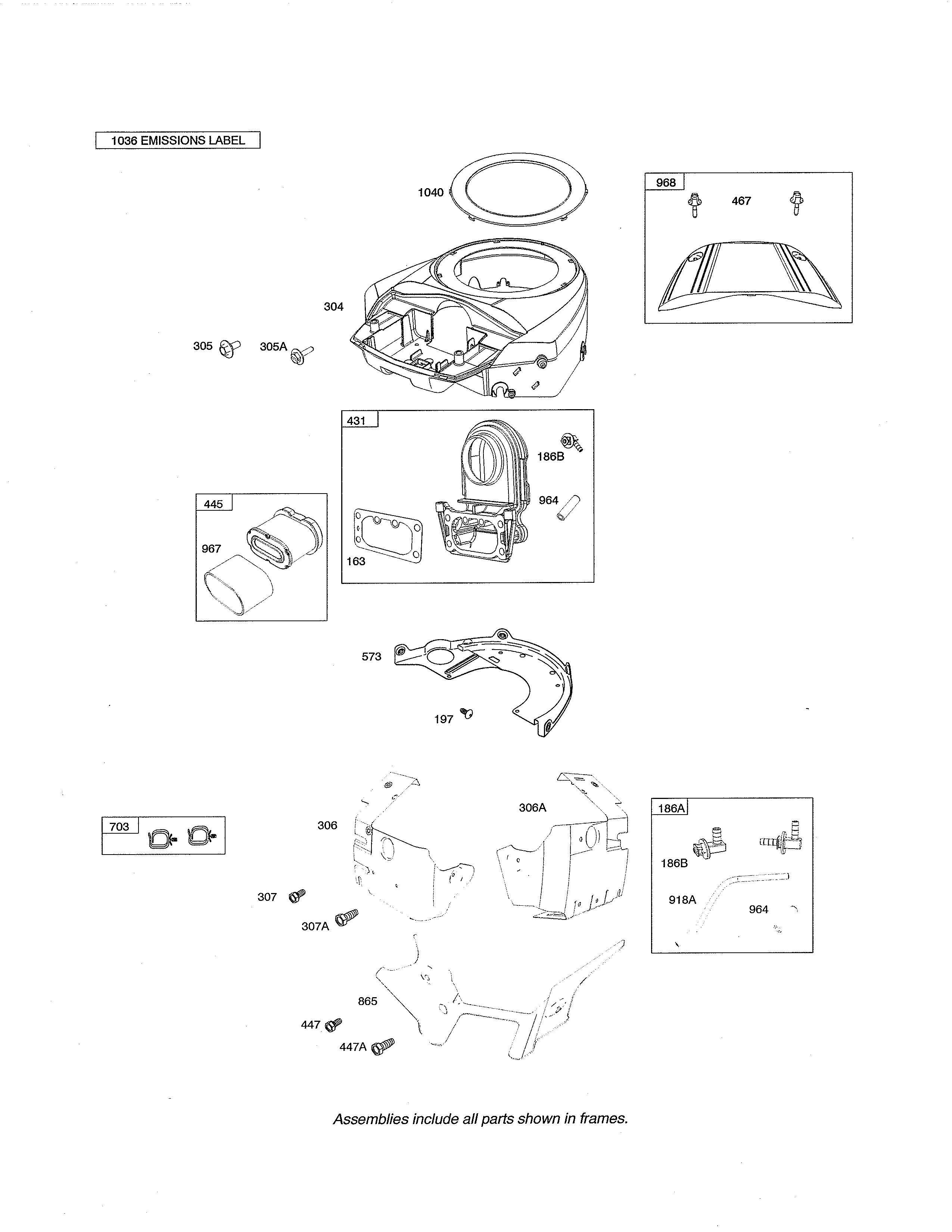Blower housing/elbow-intake