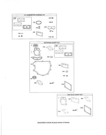 Gasket sets