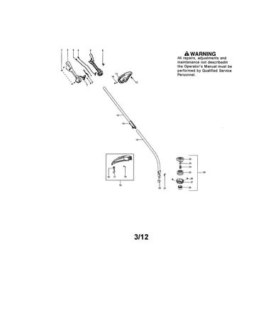 Shaft/handle/shield