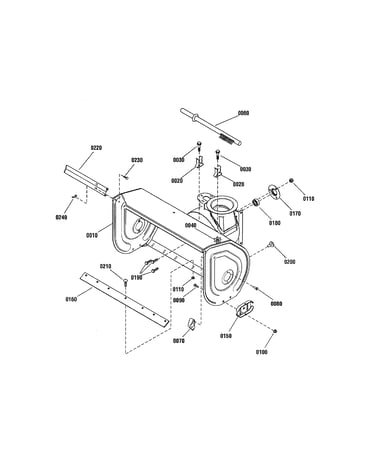 Auger housing