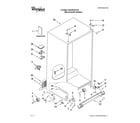 Whirlpool GSC25C4EYY02 cabinet diagram
