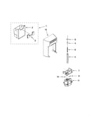 Motor & ice container