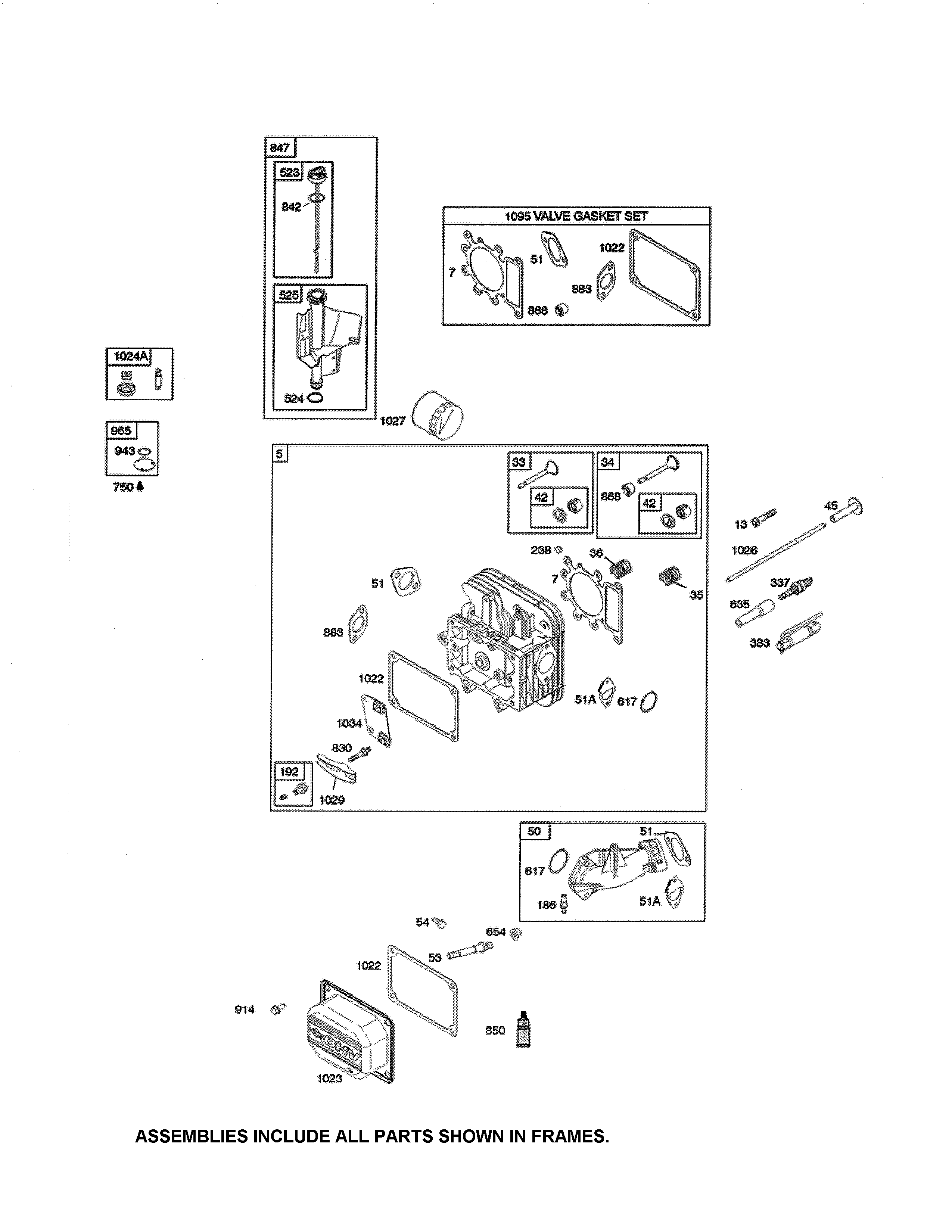 CYLINDER HEAD/GASKET SET