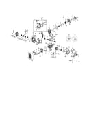 Cylinder/muffler/flywheel