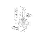 MTD 13A226JD099 deck/spindle pulley diagram