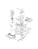 Deck/spindle pulley