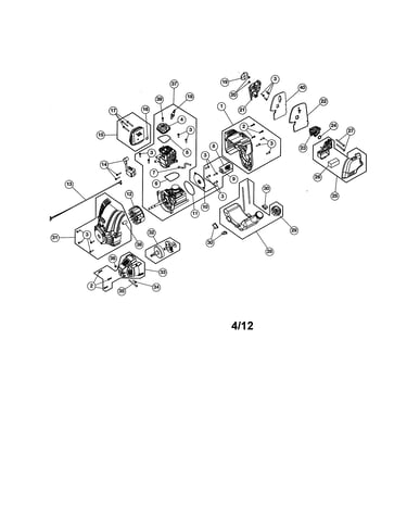 Short block/fuel tank