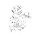 Craftsman 247289050 hood/bumper/fuel tank diagram