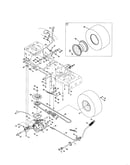 Transmission/wheel assembly