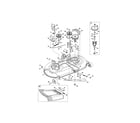 Craftsman 247289050 deck/spindle pulley diagram