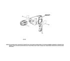 Craftsman 315101141 chuck/labels/carrying case diagram