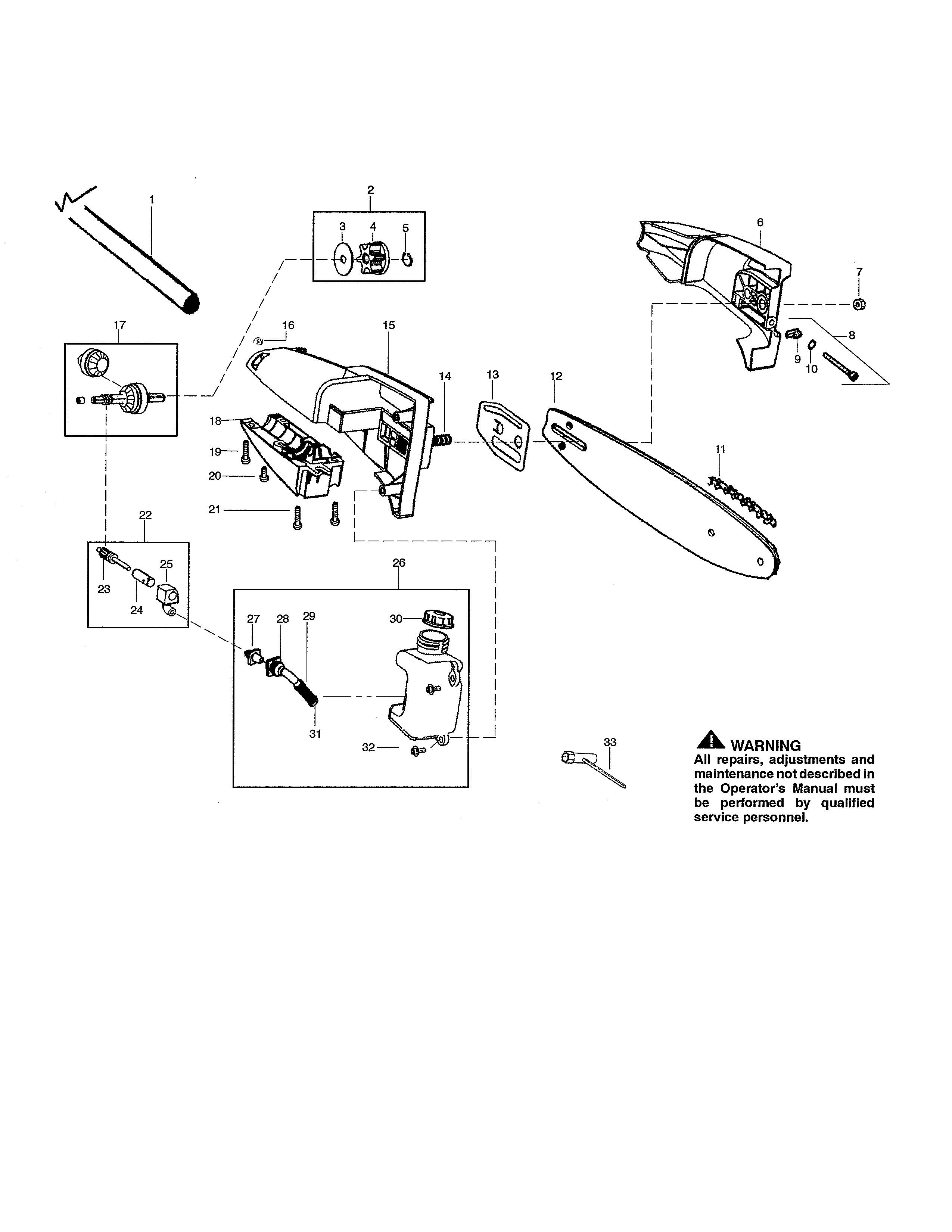 FUEL TANK/GEAR/SPROCKET