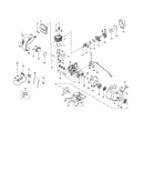 Cylinder/crankcase/fuel tank