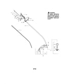 Drive shaft/handle/shield