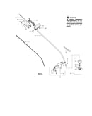 Drive shaft/handle/shield