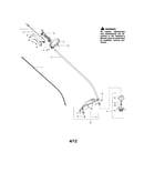 Drive shaft/handle/shield