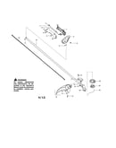 Drive shaft/shield/handle