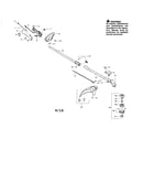 Drive shaft/handle/shield