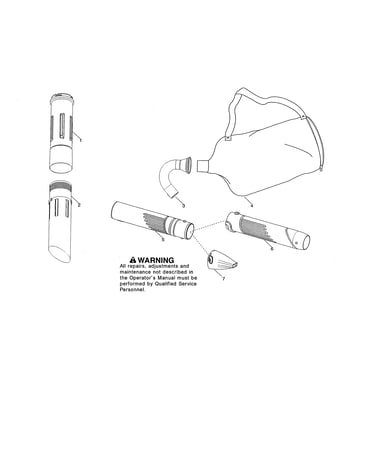 Vac tubes & bag