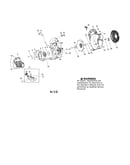 Scroll/impeller/handle