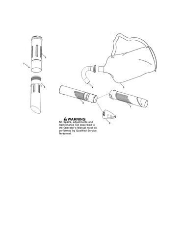 Vac tubes & bag