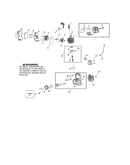 Muffler/cylinder/crankcase