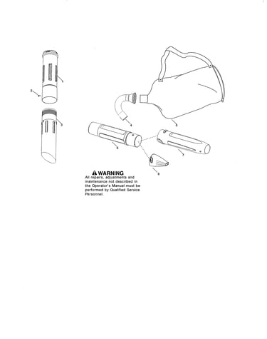 Vac tubes & bag