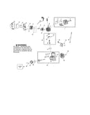 Muffler/cylinder/crankcase