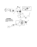 Muffler/cylinder/crankcase