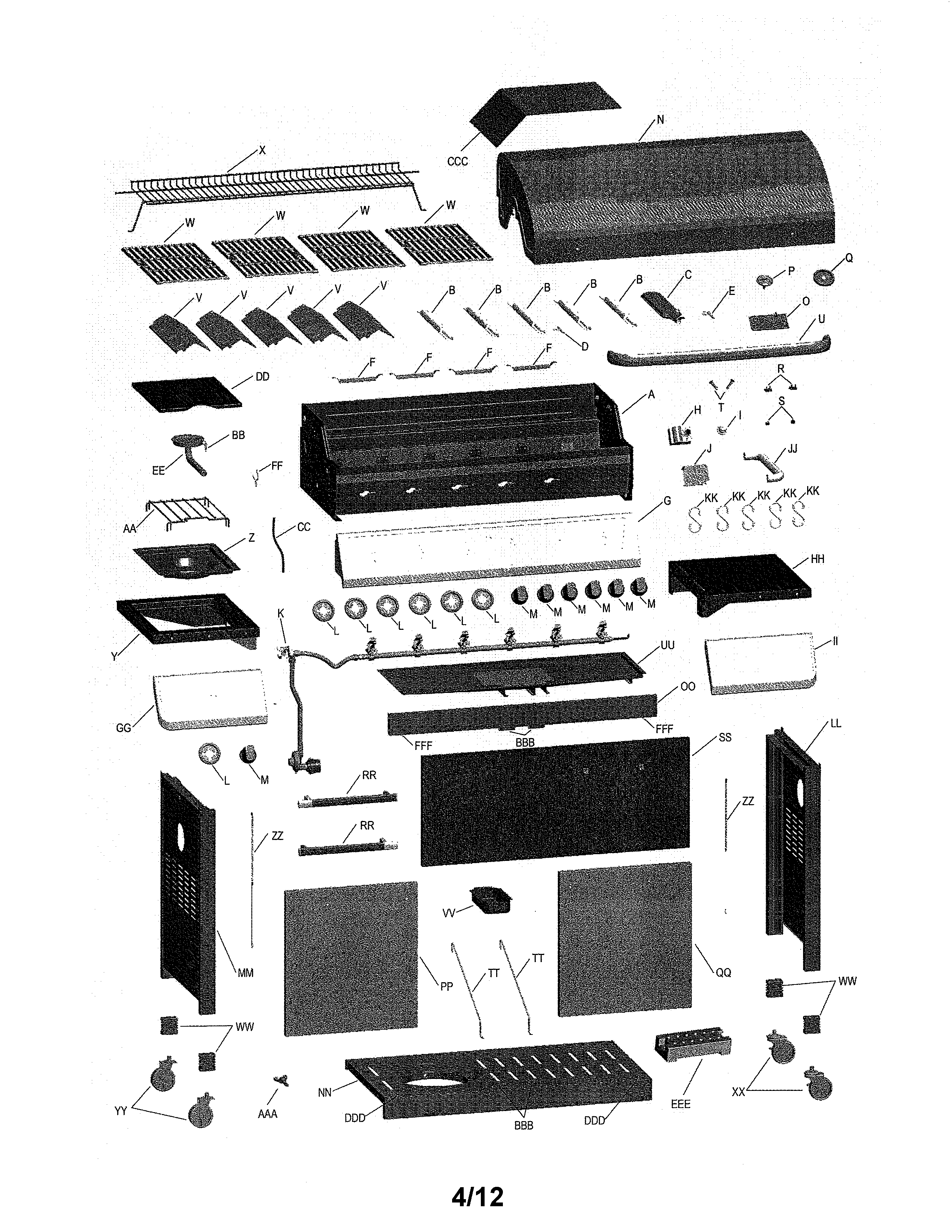 Gas grill