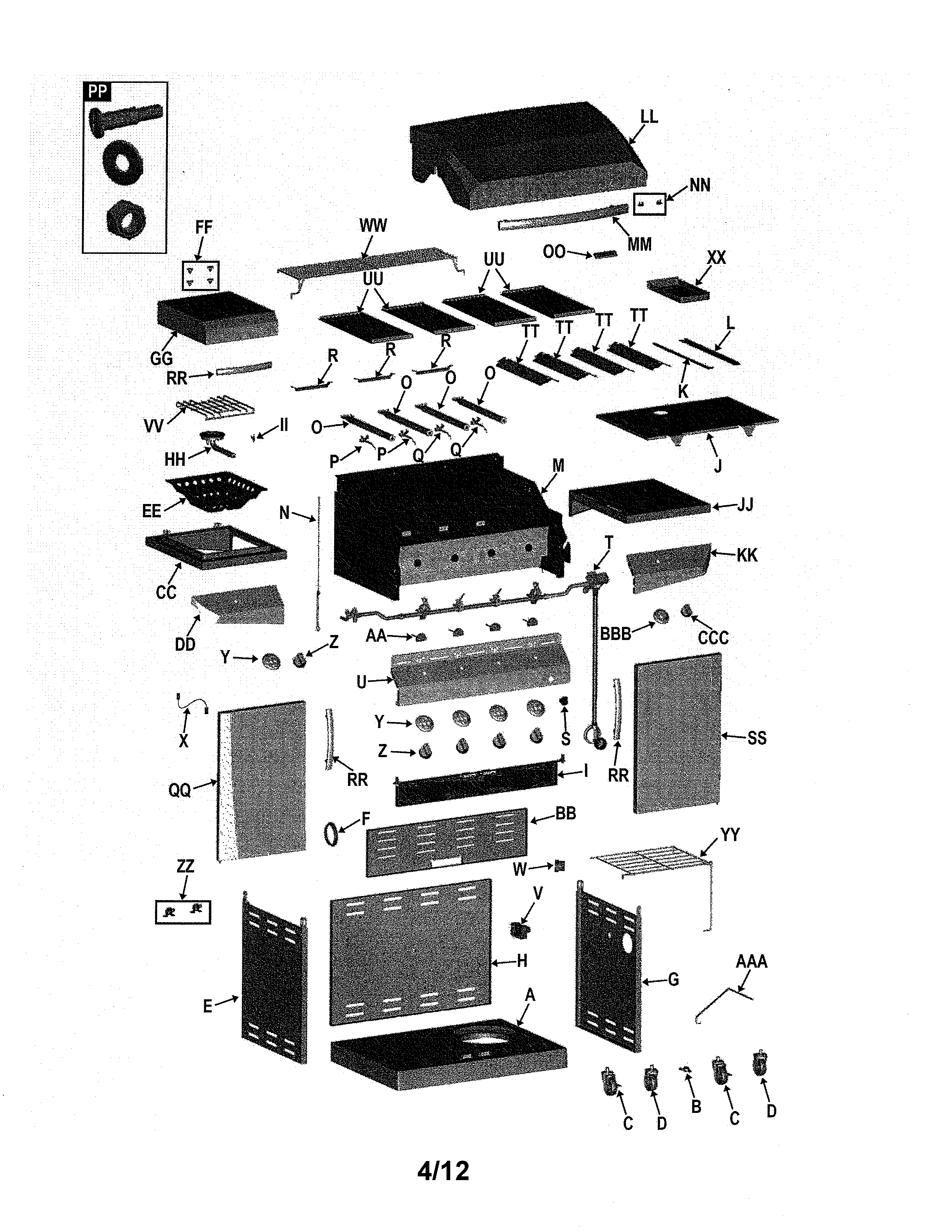 Gas grill