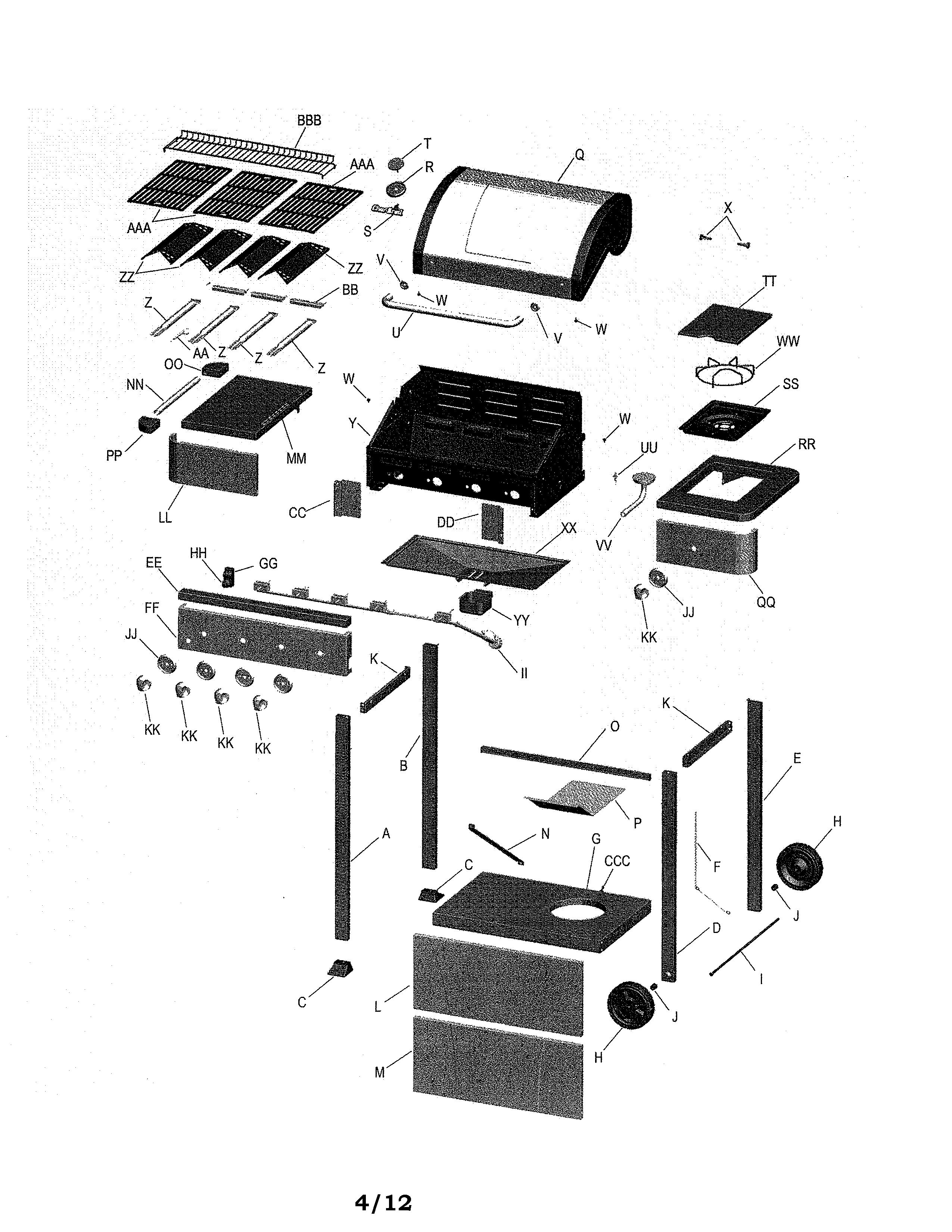 Gas grill