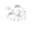 Rear tank/handle/fuel filter