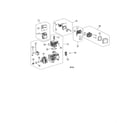 Craftsman 316794001 muffler/shortblock/air cleaner diagram