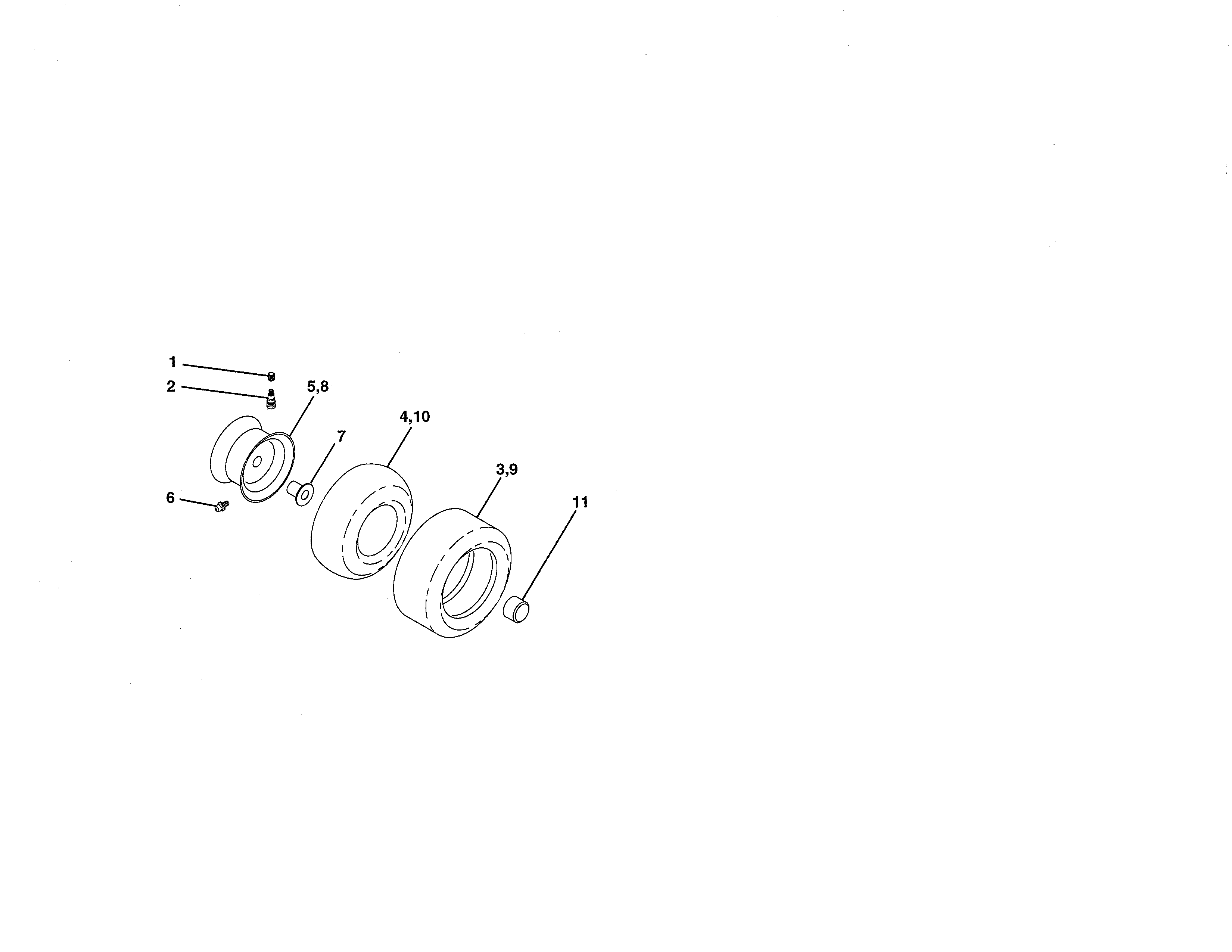 Wheels and tires