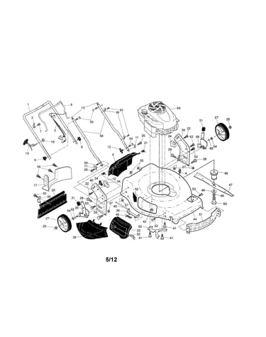 Engine/housing/handle
