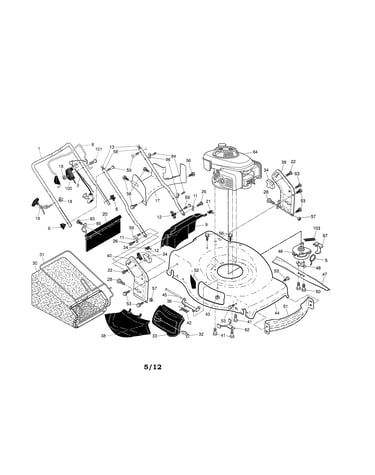 Engine/housing/handle