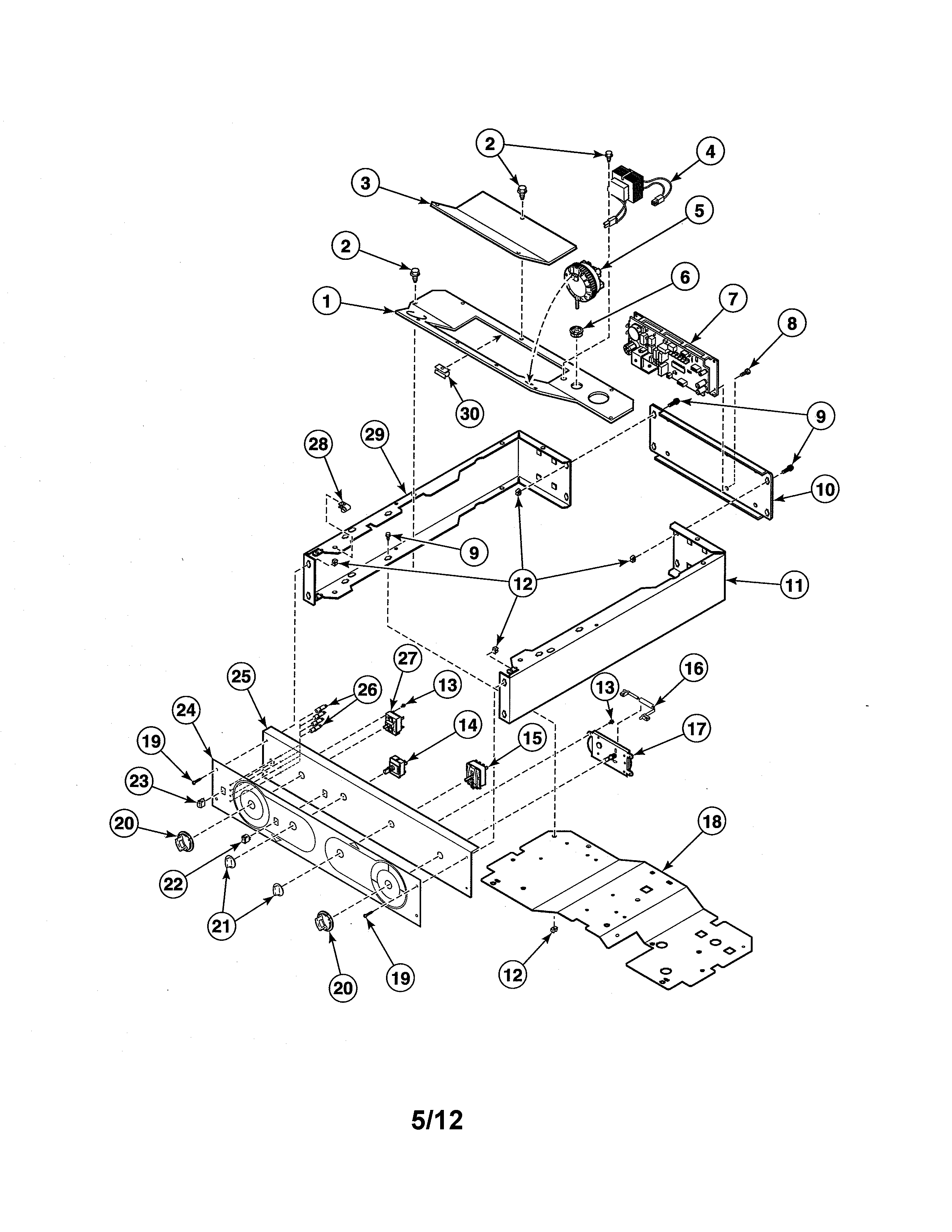 Control cabinet/controls