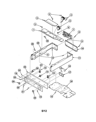 Control cabinet/controls