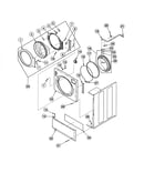 Front panel/door/door seal