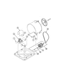 Washer motor/belt