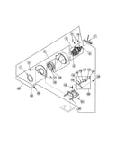 Dryer motor/blower fan/belt